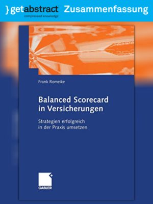 cover image of Balanced Scorecard in Versicherungen (Zusammenfassung)